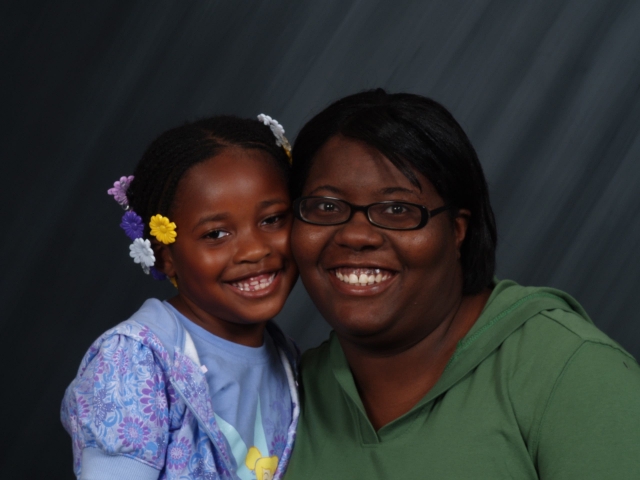 Felicia Geeter (granddaughter of Dora Jane Eskridge) and Maya Geeter (Great granddaughter of Dora Jane Eskridge)