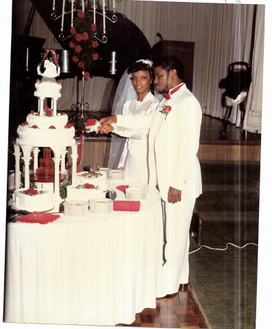 Vicky & Charles Miller Sr.s wedding