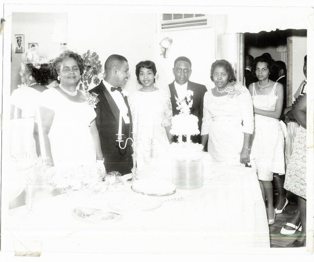 Erma Jean Strauther & Earl Strauther Sr.s Wedding