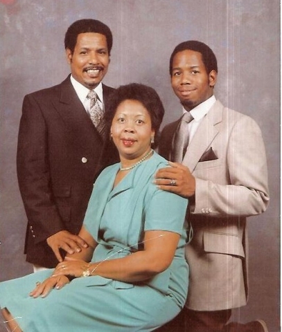 Erma Jean Strauther, Earl Strauther Sr. & Earl Strauther Jr.