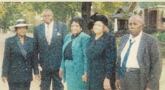 Mamie Meriweather-Rayborn, Edgar Washington, Bonnie Green, Lorice & Lorenzo Meriweather