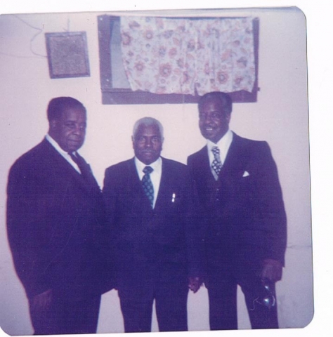 Ty Cobb, Rollo Cobb Sr. & Lenroy Cobb
