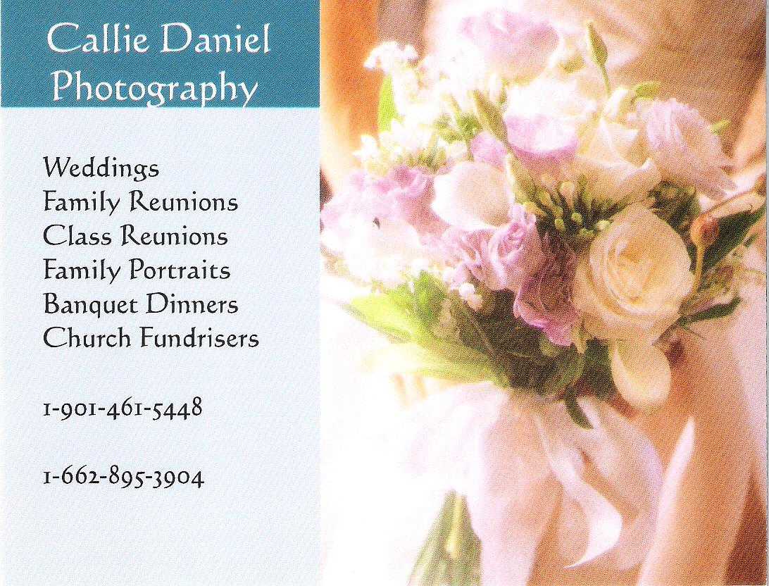 Callie Walker-Daniel Photography Company